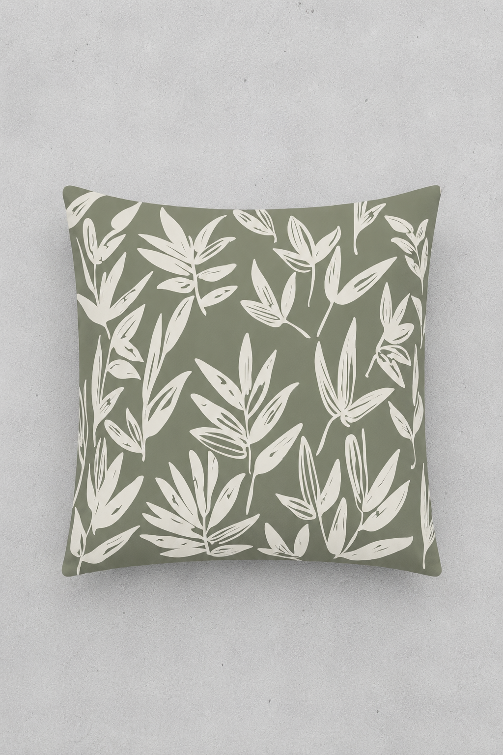 Forro Cojin Maranta Salvia 50x50