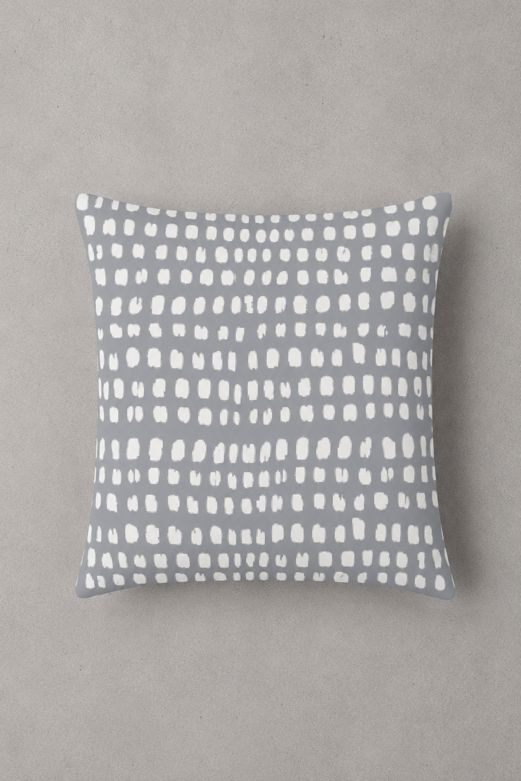 Forro Cojin Nogal Gris 50x50