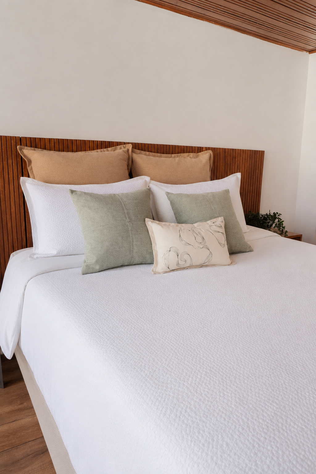 Set Duvet Budapest Blanco