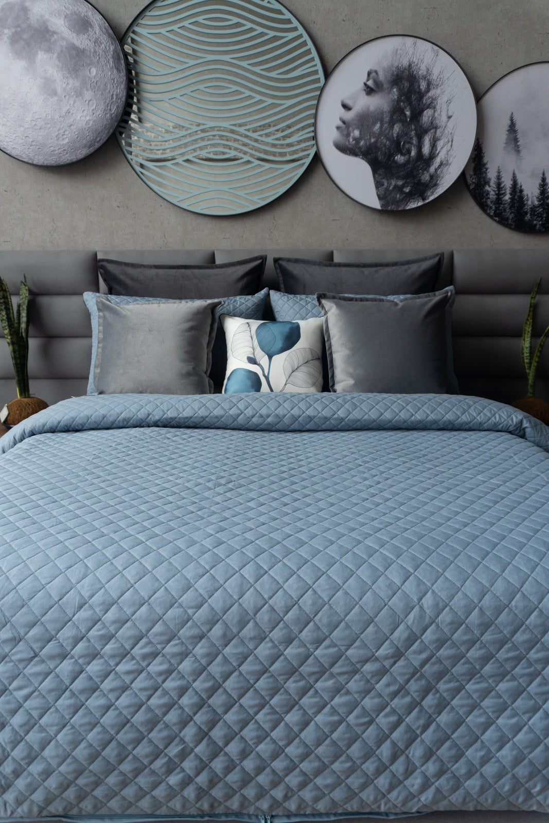 Set Duvet Valencia Aqua