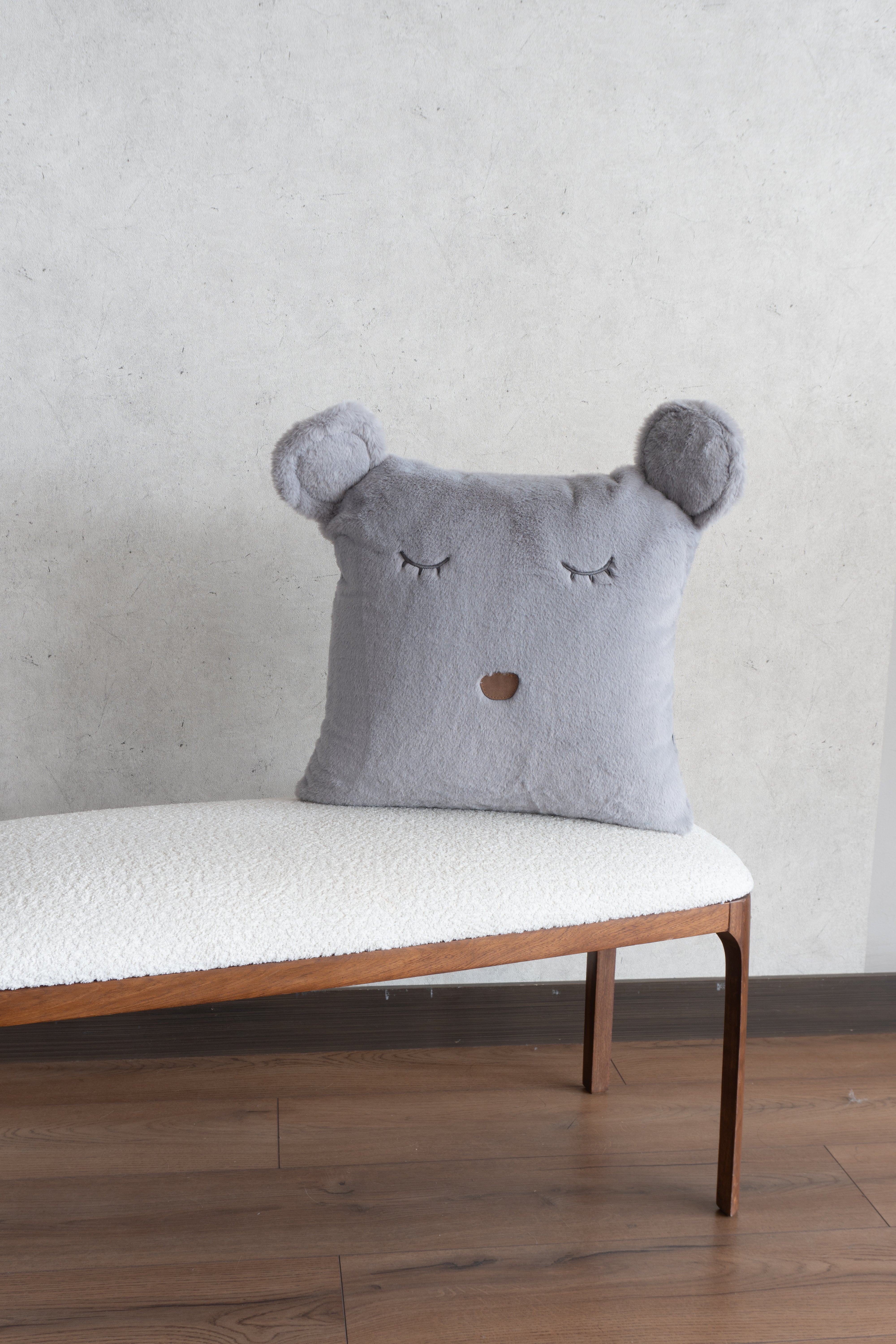 Forro Cojin Bear Gris