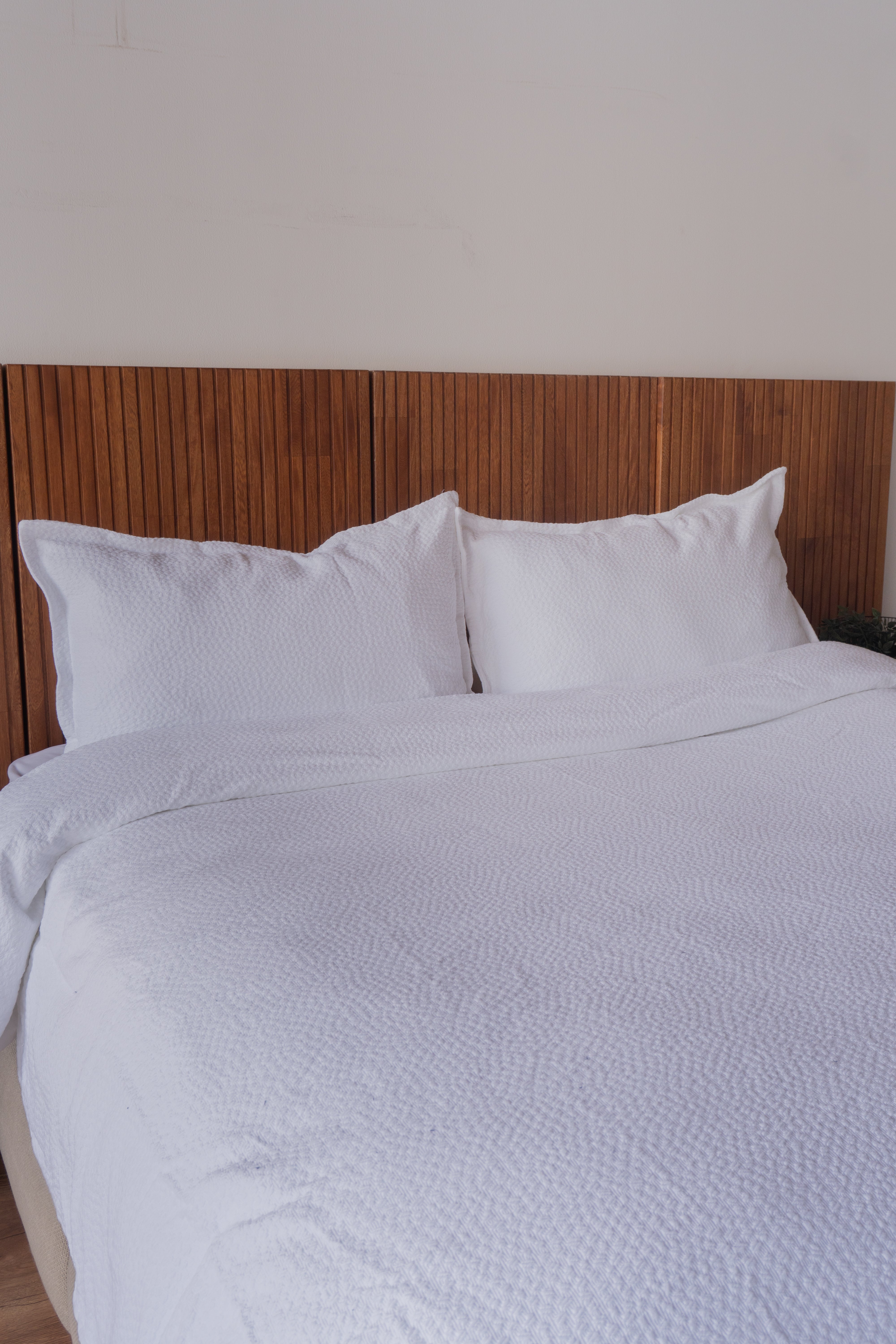 Set Duvet Budapest Blanco