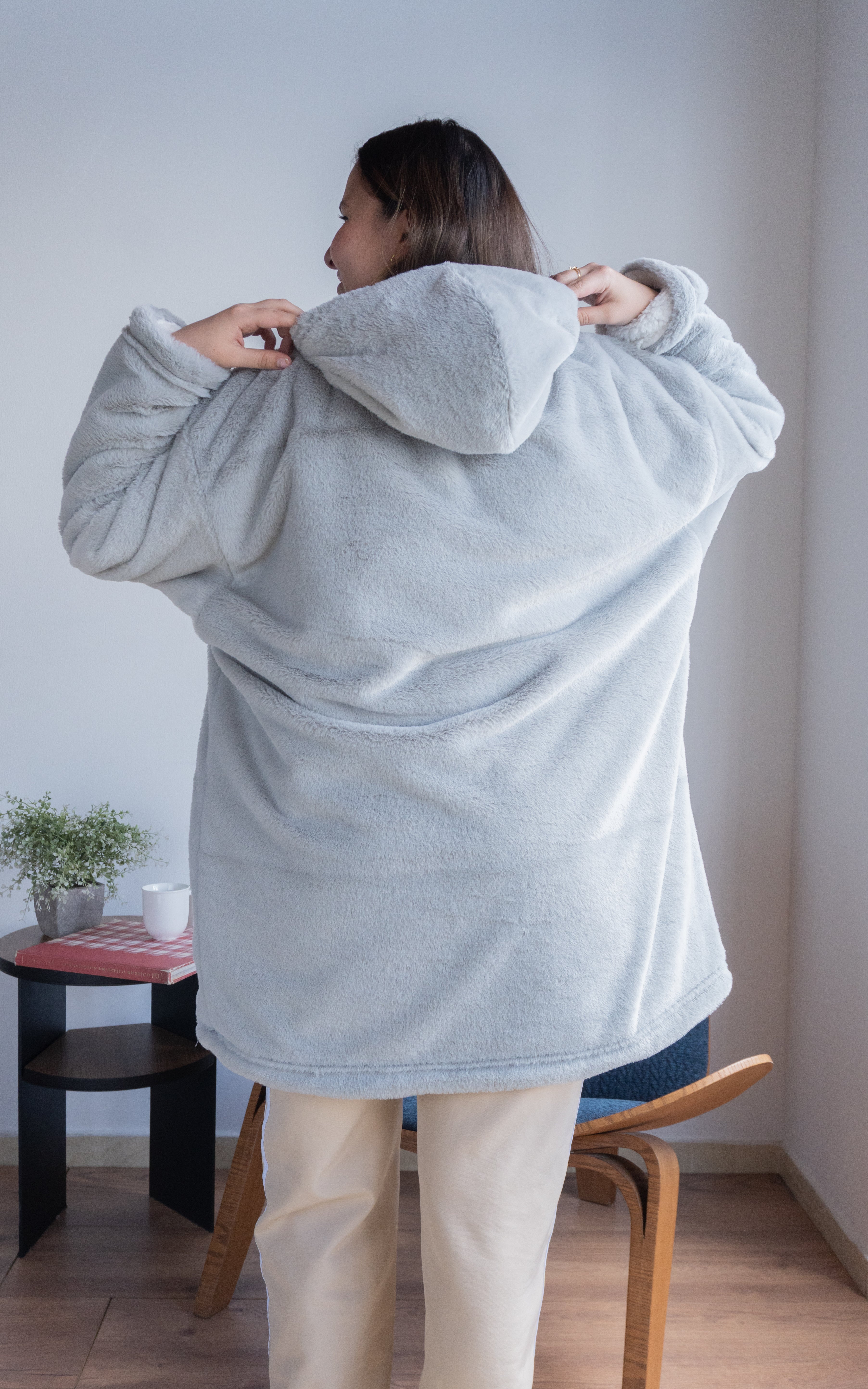Saco Teddy Humo