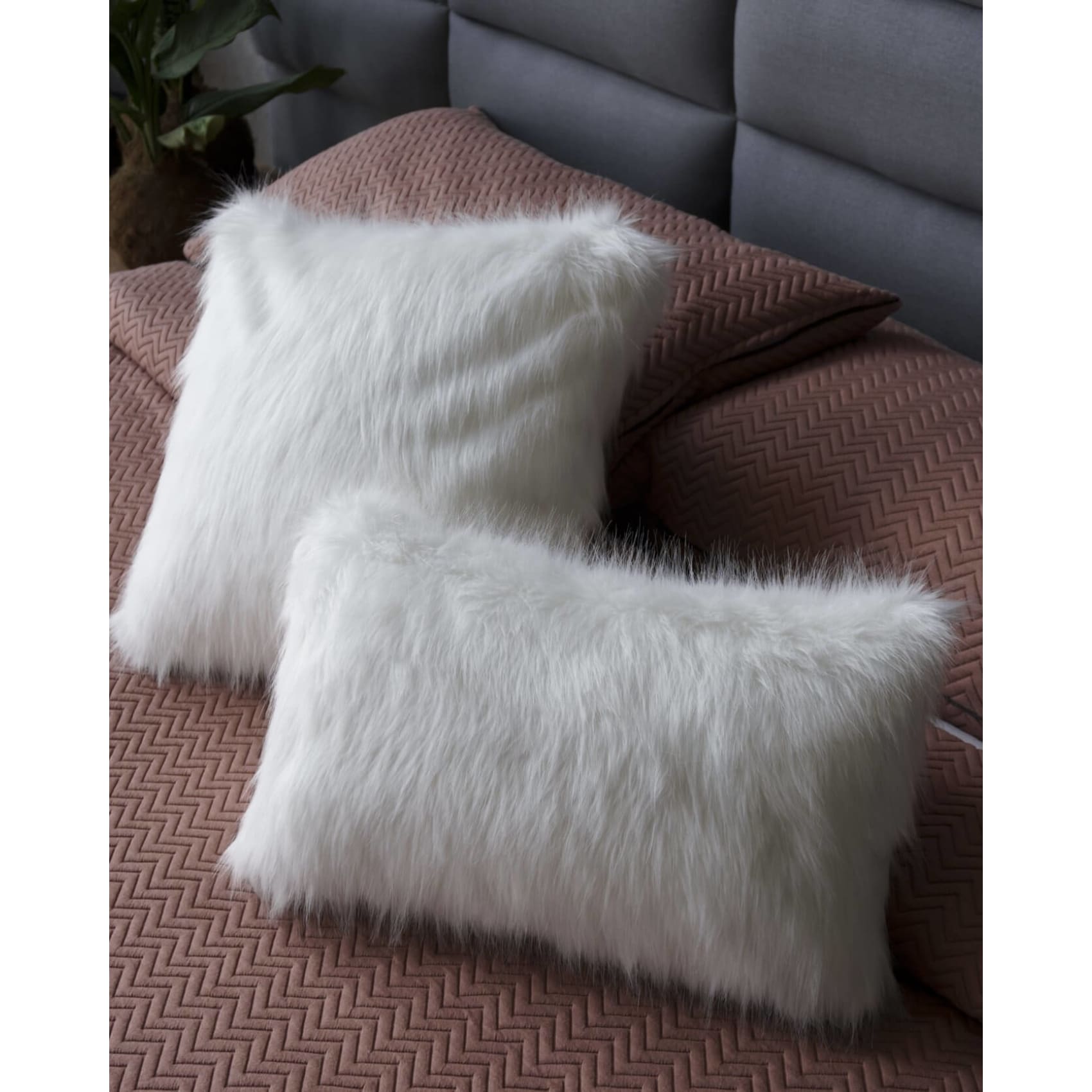 Cojin, sofa, cama, volumen, habitación, decorativo, textura, blanco