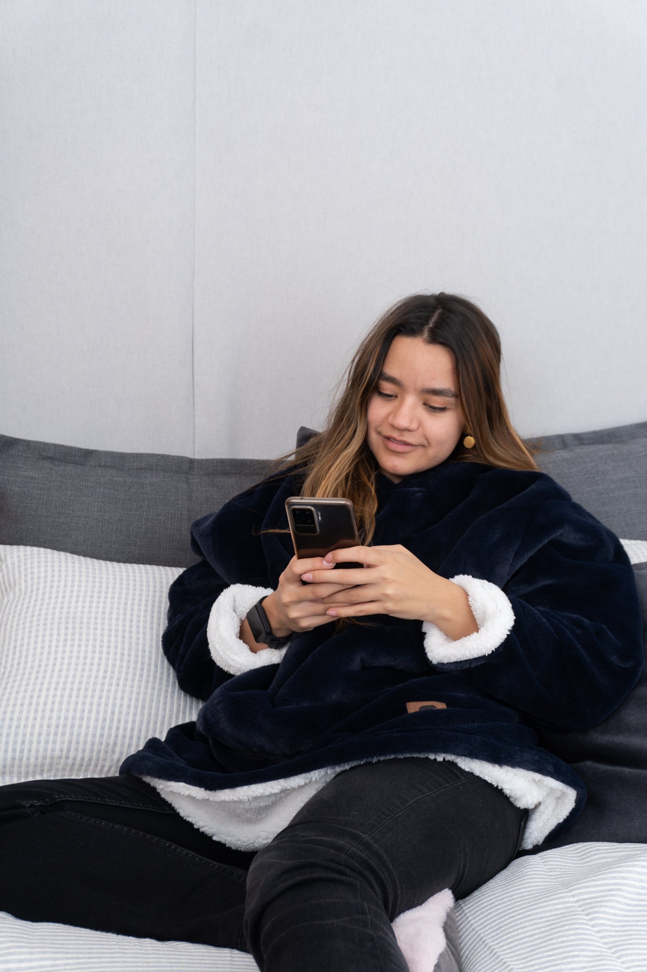 Saco Teddy Navy - saco
