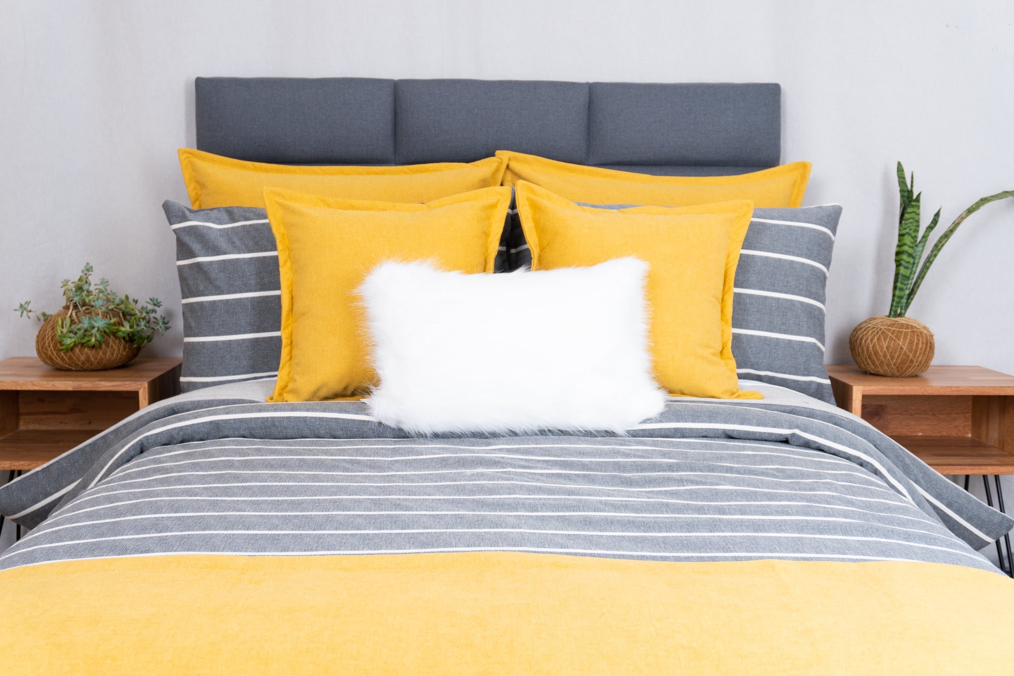 Set Duvet Zedric Gris